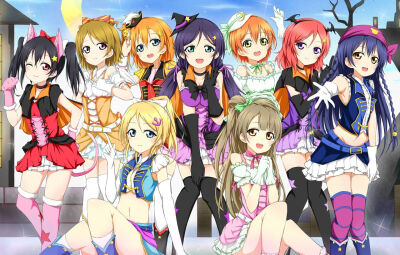动漫 二次元 同人 lovelive 插画