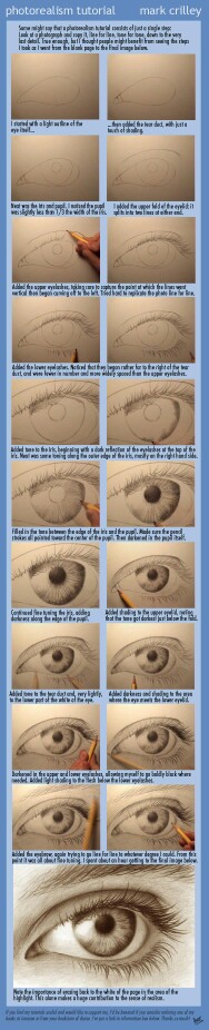 眼睛绘画教程，详细步骤
