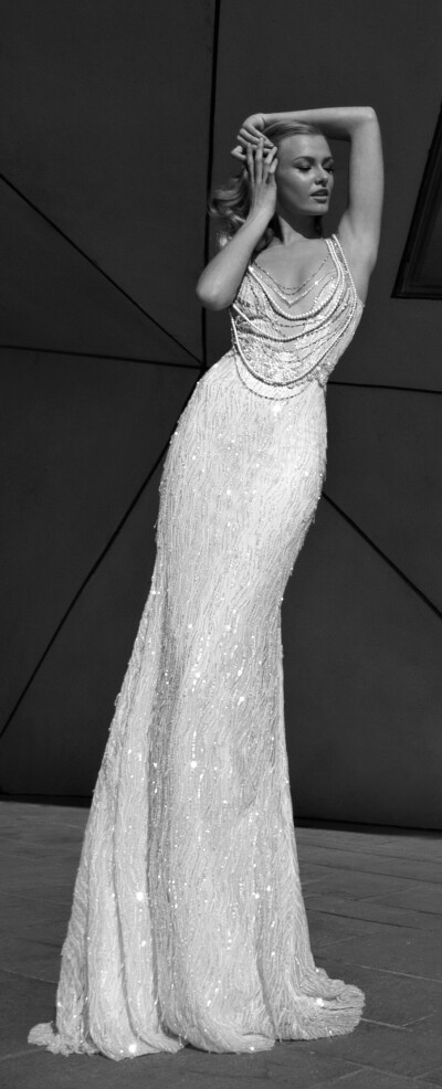 GALIA LAHAV 婚纱Homage to the Sizzling 1920s系列 Silver