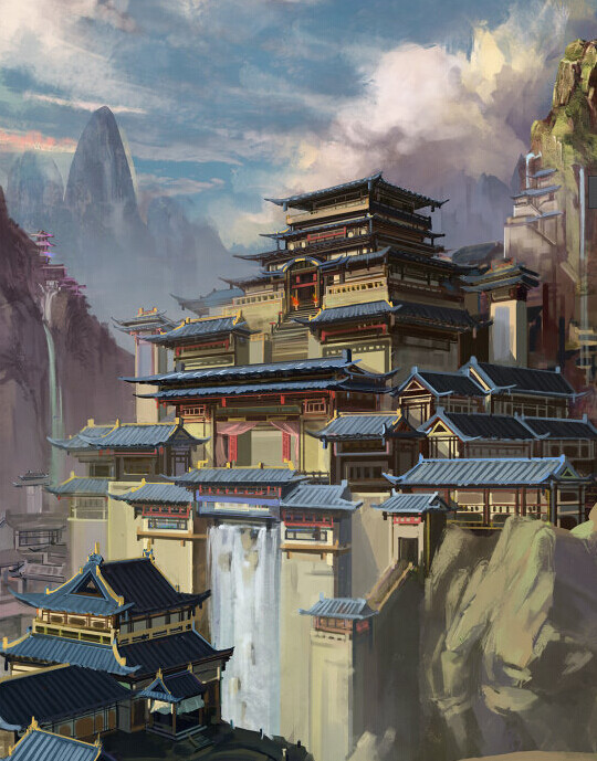 古风~中国风~插画~手绘~美男~妖孽~美女~古风场景~古风成双成对~Q版古风 http://caoqing86.qzone.qq.com