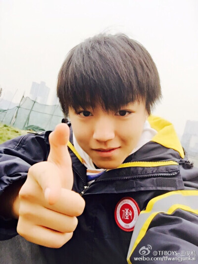 TFBOYS王俊凯 2014-12-23 微博配图