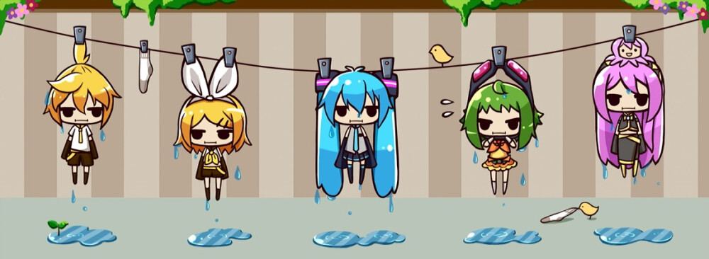 静音双子初音未来gumi巡音流歌