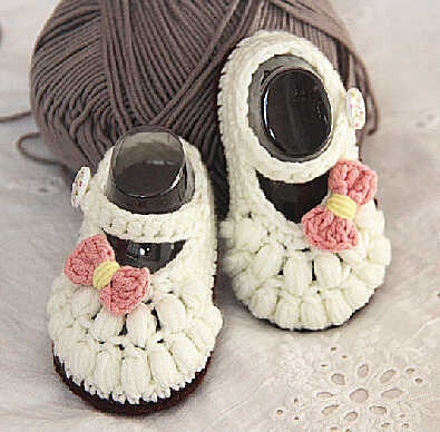 宝宝鞋手工编织