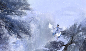 画手：伊吹五月。#剑网三##纯阳雪#