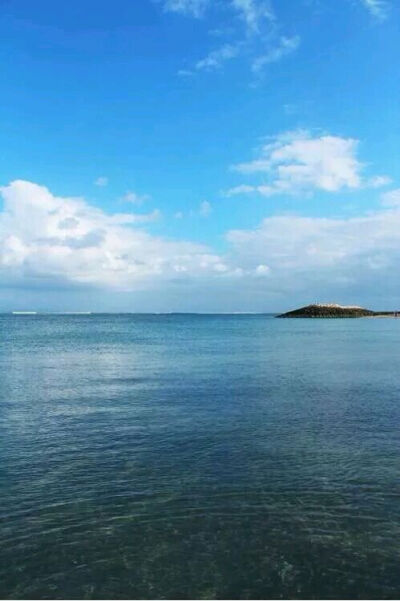 透彻的蓝 深海 天空 手机壁纸 聊天背景 「绾绾姑娘」