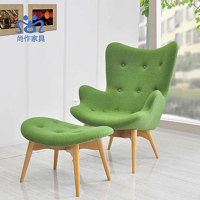 休闲沙发椅 设计师沙发 Contour Chair花瓣造型椅 布艺单人沙发 http://tb.cn/8dpixMy