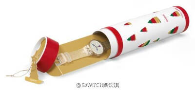 swatch 2014 SUOZ709S 圣诞节