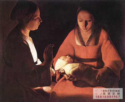 法·Georges de La Tour 乔治·德·拉图尔，美术史上一位擅长描绘光线与阴影的大师。在他逝世后，曾被世界遗忘长达三个世纪之久，现在则公认为可与普桑齐名。他的作品构图严谨，以极端写实手法描绘光与影的变化，画风受…