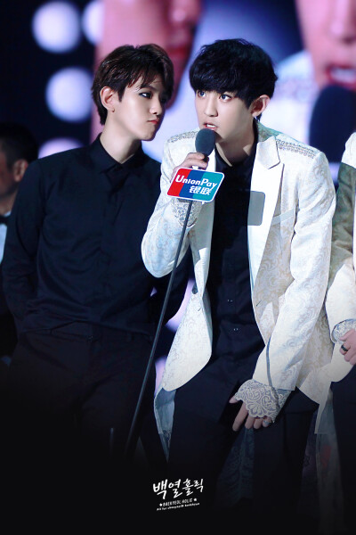 EXO 边伯贤 Baekhyun 朴灿烈 Chanyeol #灿白