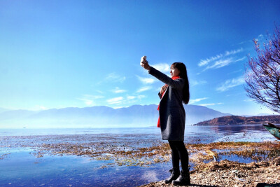 云南 大理 双廊 苍山洱海 海景