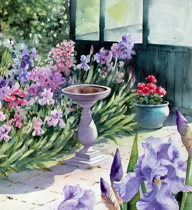 Ann Mortimer的水彩画
