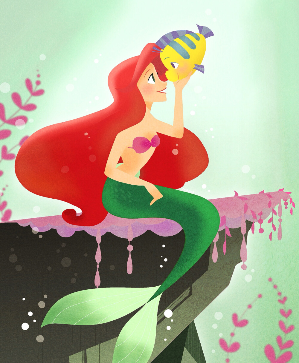 小美人鱼爱丽儿公主ting