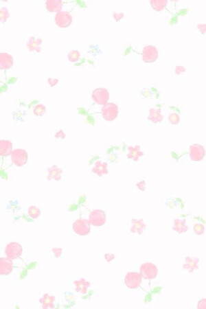 iPhone 手机 壁纸 背景 小樱桃平铺