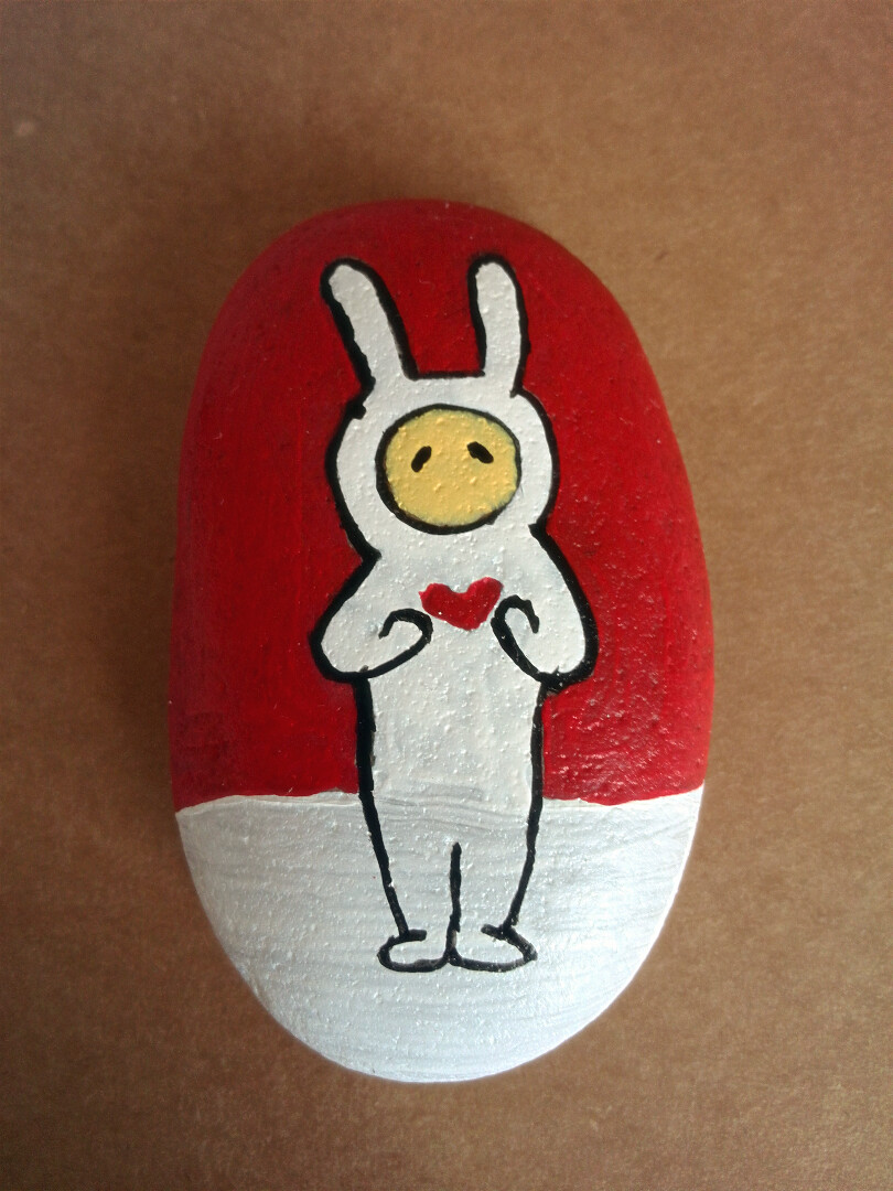 石头画安东尼的不二兔