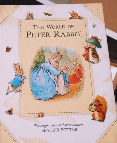 Peter rabbit 比得兔，经典绘本，手掌书