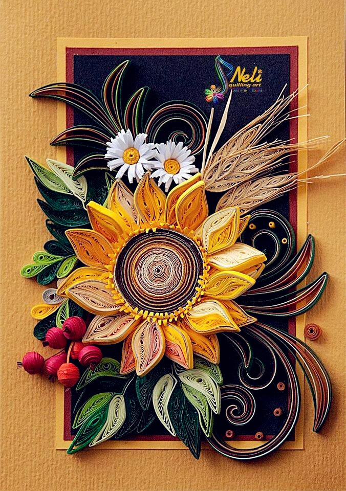  衍纸（paper quilling）