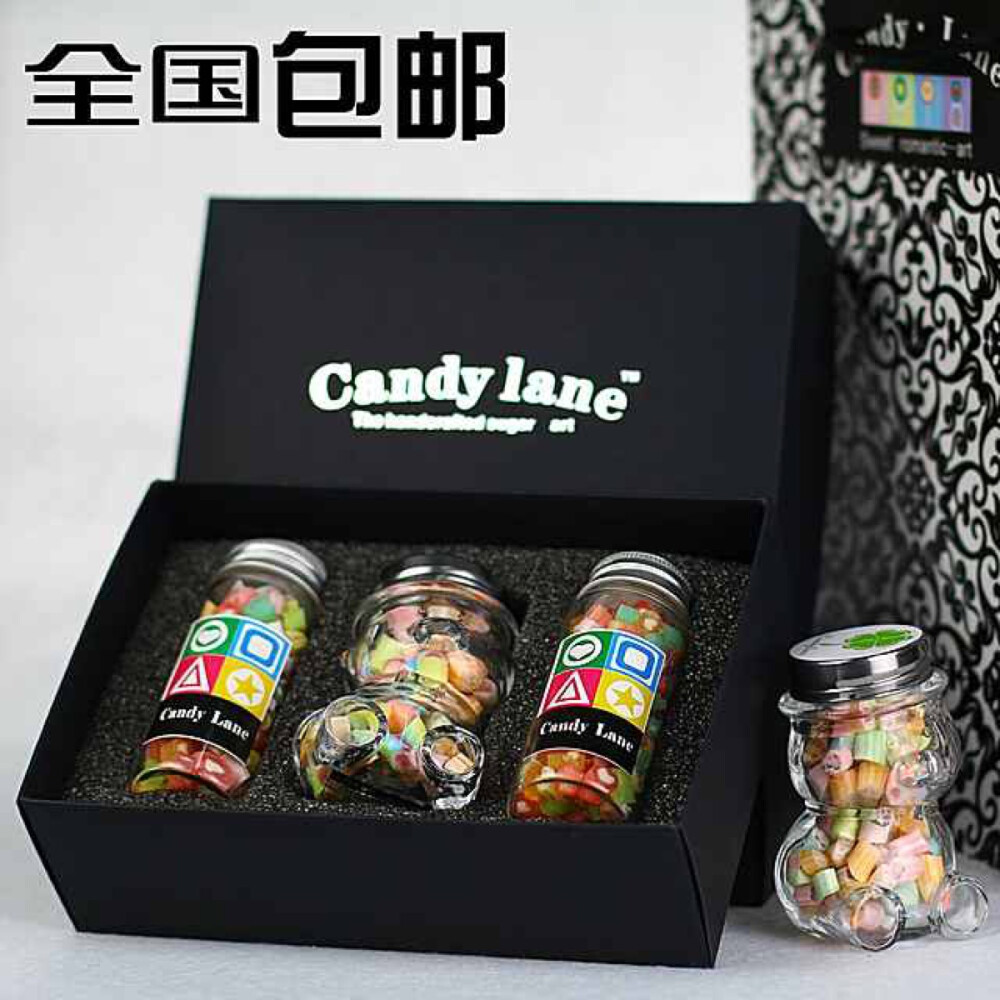 Candy Lane澳洲进口手工糖果定制 创意情人礼盒水果口味硬糖 包邮