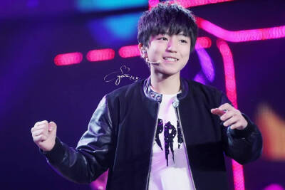 王俊凯 141231 江苏跨年 cr: LOGO