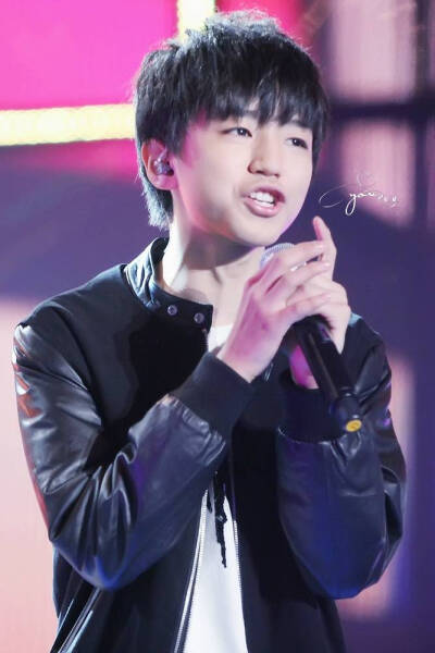 王俊凯 141231 江苏跨年 cr: LOGO