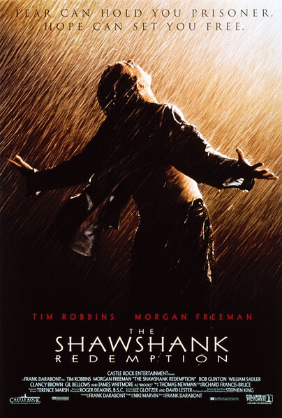 肖申克的救赎 The Shawshank Redemption (1994)---------------------超级好看！！意想不到的剧情。