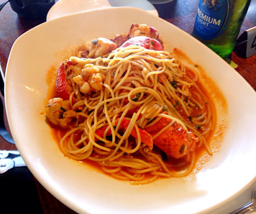 Lobster pasta~haha