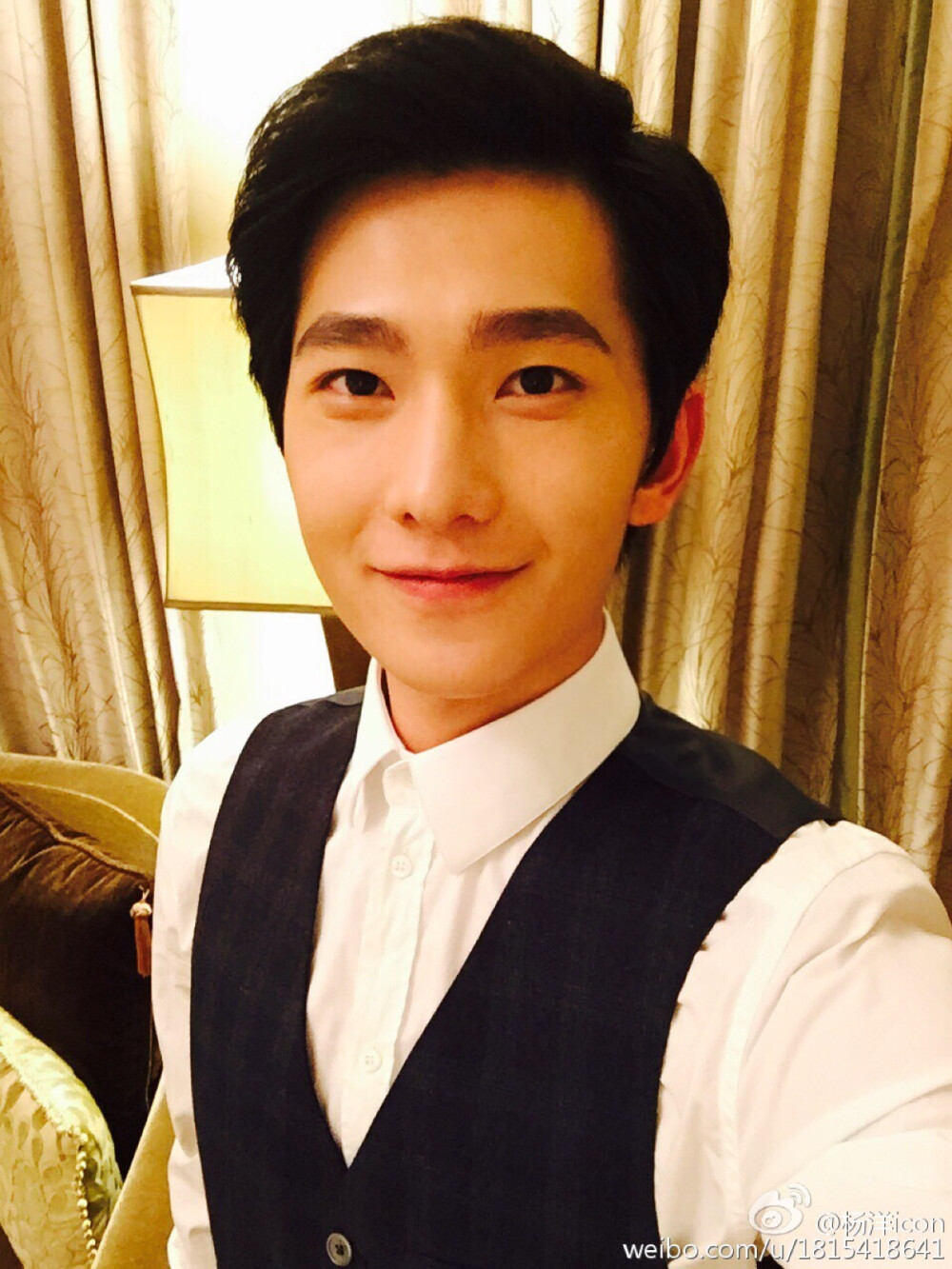 杨总更博20150111 自拍好评