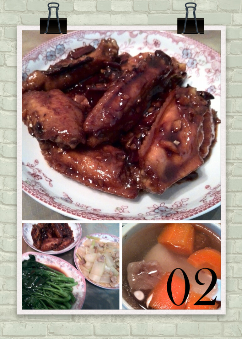 可乐鸡翅，for u.