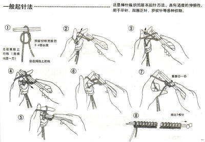 围脖织法