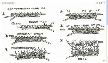 围脖织法