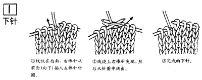 围脖织法