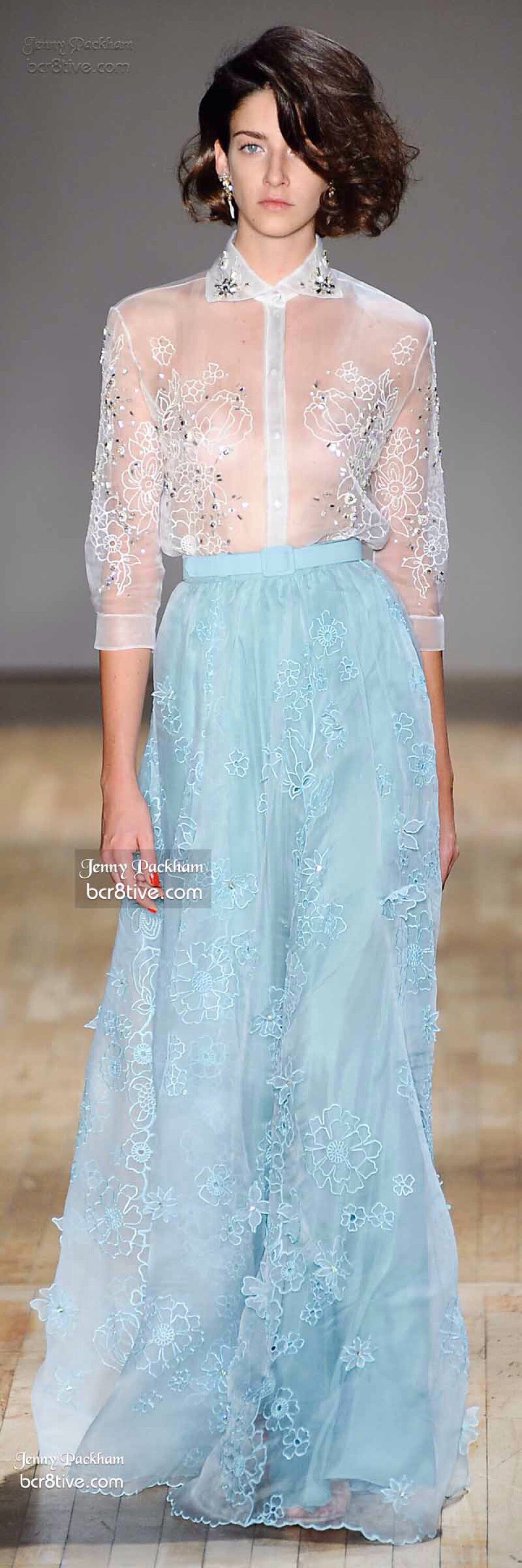 【定格在华服霓裳】Jenny Packham Spring 2015！