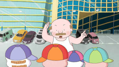 麦兜说，我们可以慢慢向前走，但绝对不能后退。