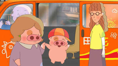 麦兜说：感谢我的双眼，再小，再眯，我也能看见，日出，日落，花开，花谢。