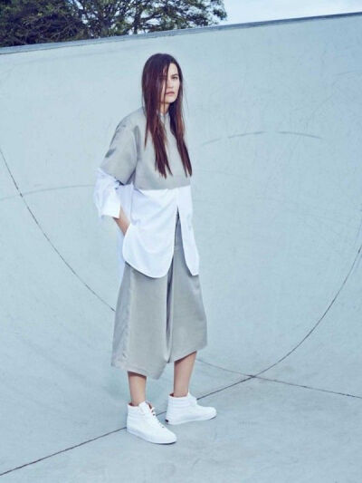 BASSIKE RESORT 2015 #normcore #whitesneakers #pixiemarket