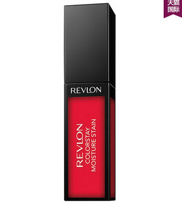 Revlon露华浓不脱色保湿唇釉。它家现在也是开架唇膏里的先锋了，和之前推出的唇膏色号差不多但是这次推出了液体模式。饱和度很高，上色好，滋润。