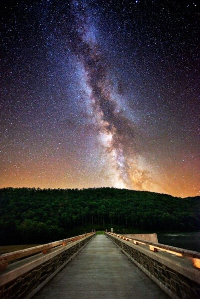 milky way, Cherry Springs State Park, Pennsylvania