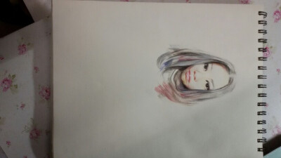 彩铅写实，土星动物