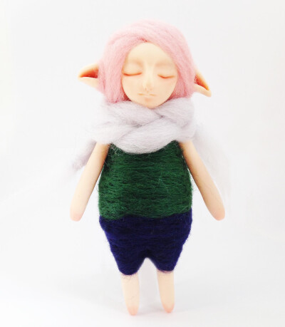 燕尾服手工娃娃~薏苡特制