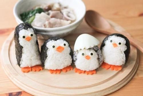 Penguin Sushi #playwithyourfood #pixiemarket