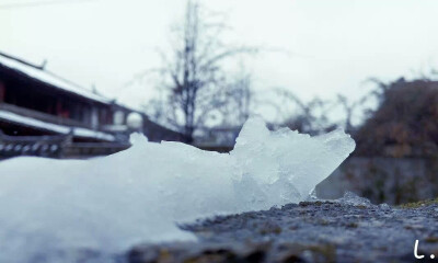 雪中丽江