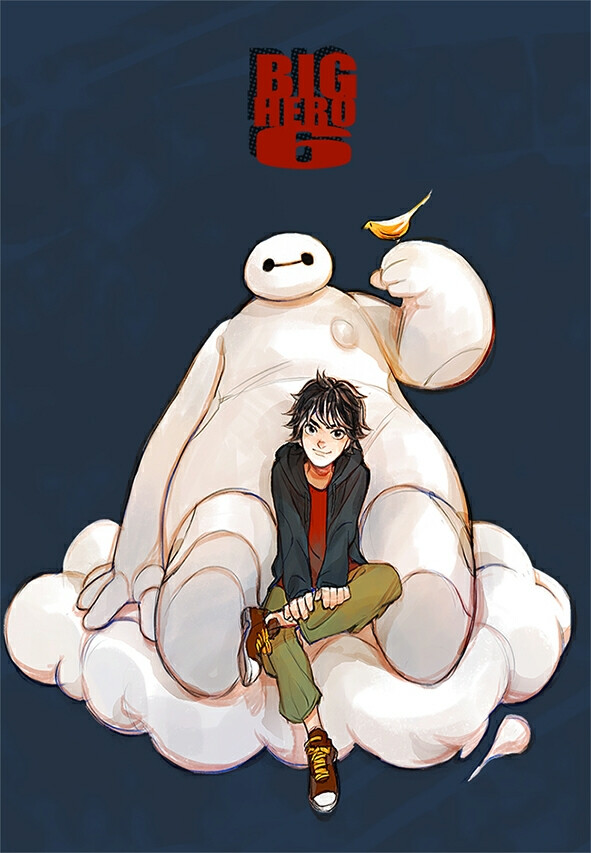 Big Hero 6 （超能陆战队） Hiro Hamada （小宏） Baymax（大白）