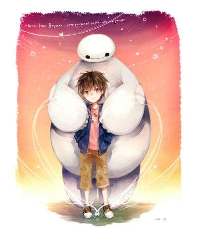 Big Hero 6 （超能陆战队） Hiro Hamada （小宏） Baymax（大白）