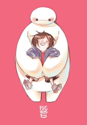 Big Hero 6 （超能陆战队）      Hiro Hamada （小宏）    Baymax（大白）