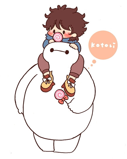 Big Hero 6 （超能陆战队） Hiro Hamada （小宏） Baymax（大白）