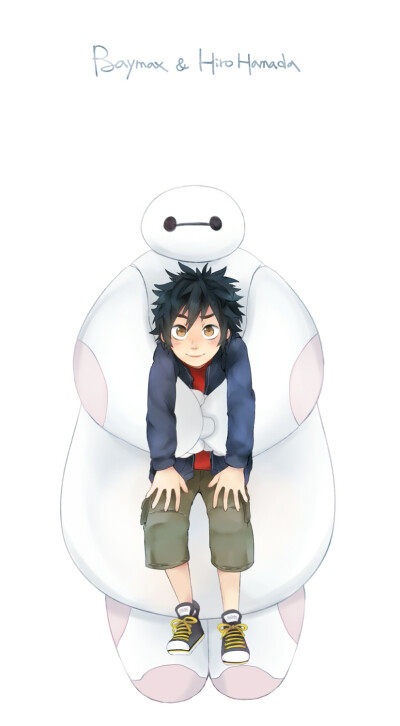 Big Hero 6 （超能陆战队） Hiro Hamada （小宏） Baymax（大白）