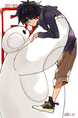 Big Hero 6 （超能陆战队）      Hiro Hamada （小宏）    Baymax（大白）