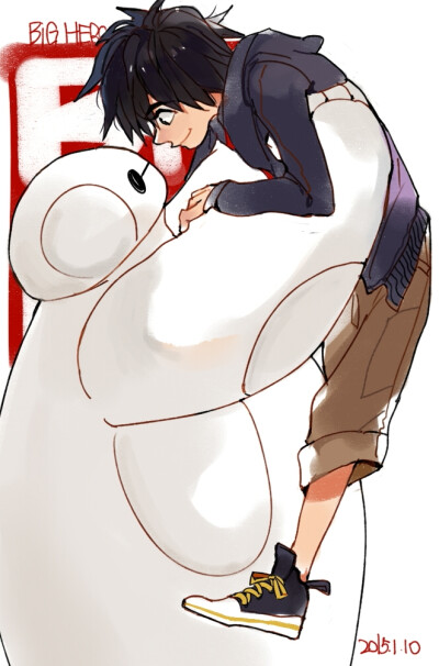 Big Hero 6 （超能陆战队） Hiro Hamada （小宏） Baymax（大白）