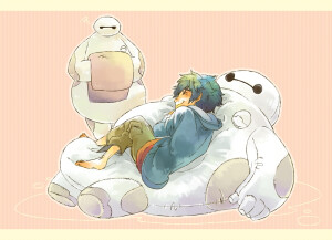 Big Hero 6 （超能陆战队）      Hiro Hamada （小宏）    Baymax（大白）