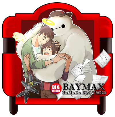 Big Hero 6 （超能陆战队） Hiro Hamada （小宏） Tadashi Hamada （泰迪） Baymax（大白）