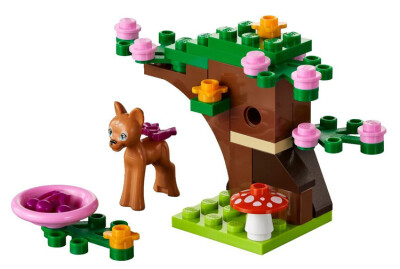益智玩具 适合5~12岁的宝宝 女孩系列小鹿的森林 L41023